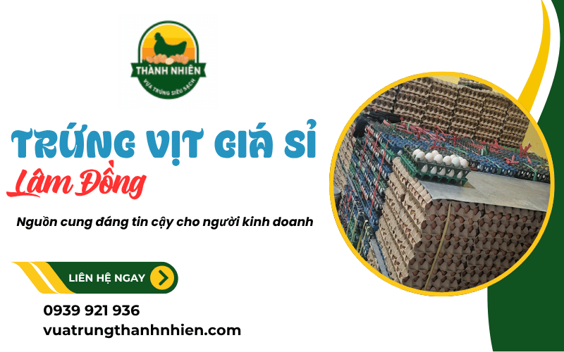 trứng vịt giá sỉ Lâm Đồng