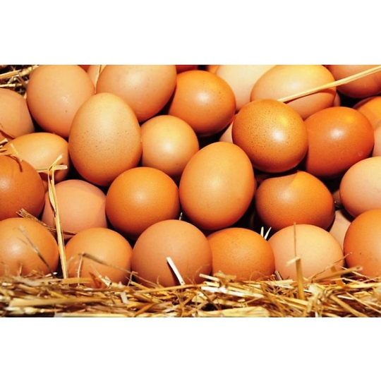 Trứng gà 23 ký - cỡ 68-70 gram